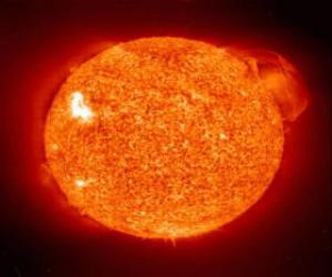 Puzzle Ήλιο, το αστέρι που βρίσκεται στο κέντρο του ηλιακ